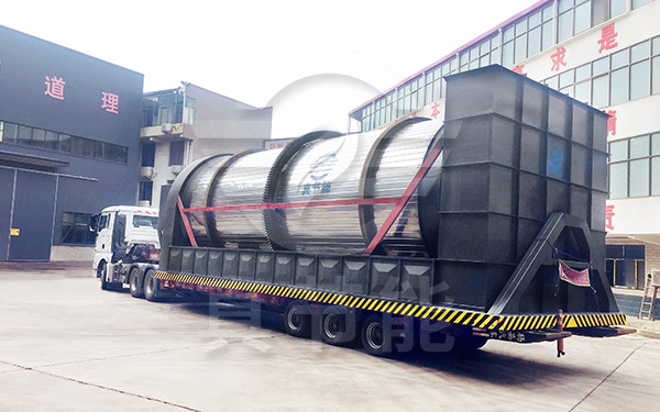 果渣烘干設(shè)備運(yùn)輸現(xiàn)場(chǎng)